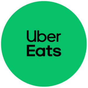 ubereats logo round